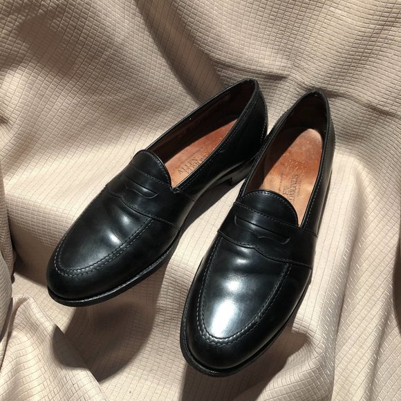 Allen Edmonds black Ellington, 12.5 Fifth Avenue Cap-toe Oxford Dress Shoe with Dainite Sole  main image 2